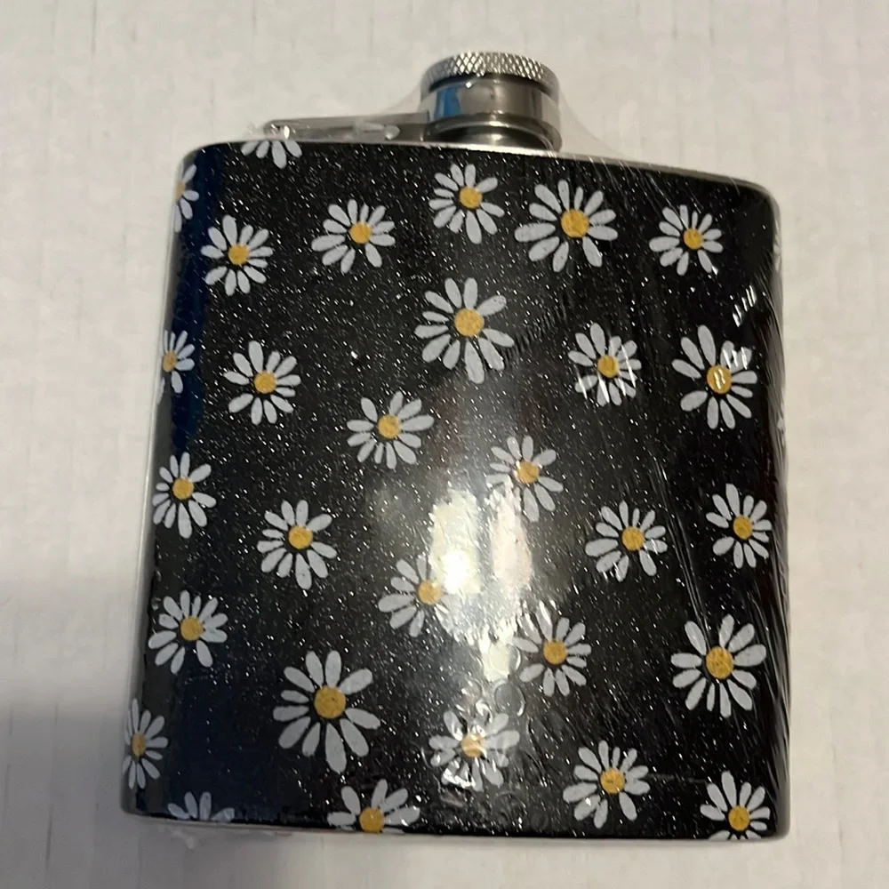 Flowered flask - Picture 1 of 4